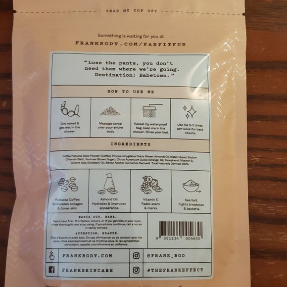 Frank body Original Coffee Scrub - Picture 2 of 2